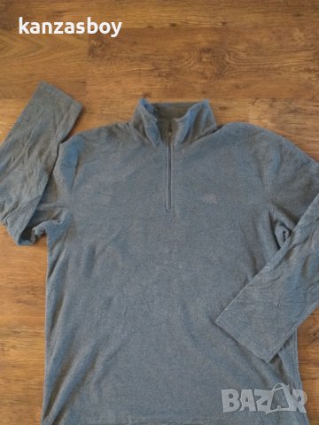 The North Face 1/4 zip fleece - поларено мъжко горнище ХЛ, снимка 6 - Блузи - 43562806