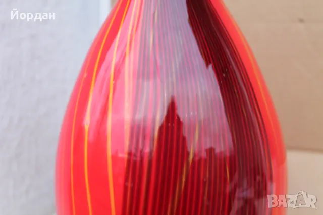 Ваза стъко ''Мурано'', снимка 3 - Вази - 48252440