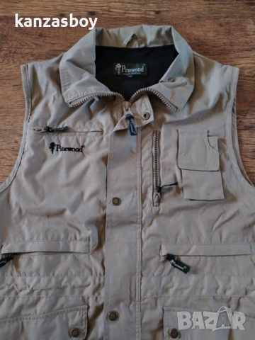 pinewood - мъжки ловен елек КАТО НОВ М, снимка 2 - Други - 51258875