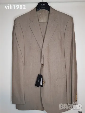Hugo Boss нов мъжки костюм размер 44