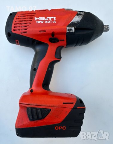 Hilti SiW 22T-A - Акумулаторен гайковерт 2x22V 5.2Ah, снимка 3 - Други инструменти - 43575317