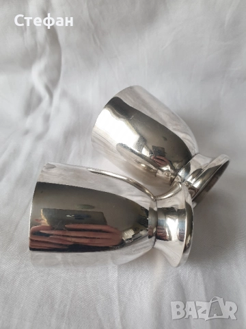 Масивни посребрени чашки, снимка 7 - Антикварни и старинни предмети - 52037604