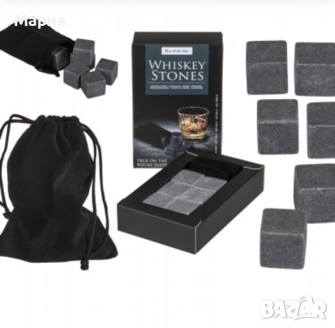Кубчета за изстудяване Whiskey stones, снимка 1 - Аксесоари за кухня - 36823439