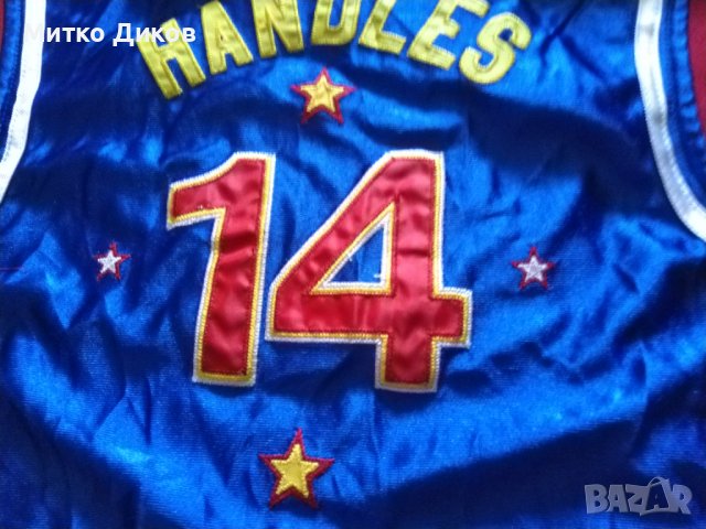 Harlem Globetrotters баскетболна тениска #14 Chris Handles размер С, снимка 10 - Баскетбол - 37318234
