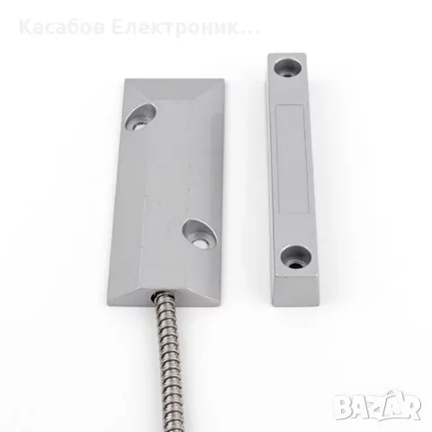 Метален магнитен сензор за врата или порта XL-55 NO, за външна употреба, снимка 2 - Друга електроника - 48948704