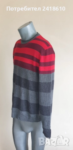 CANALI Made in Italy Merino / Wool / Mens Size M / L ОРИГИНАЛ! Мъжки Пуловер !, снимка 7 - Пуловери - 52294246