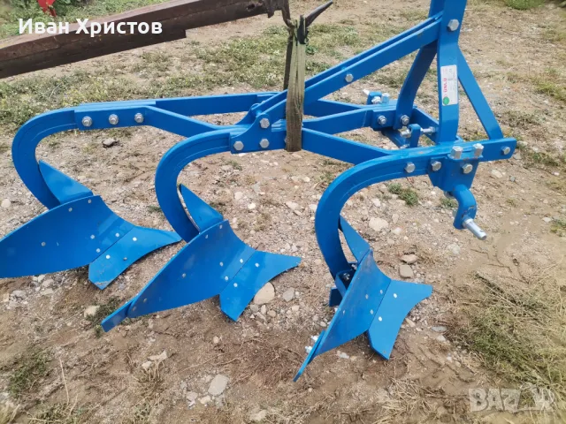 Плуг за малък трактор, снимка 3 - Селскостопанска техника - 44991002