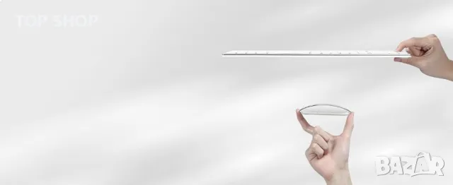 Безжична клавиатура и мишка TopMate Ultra Slim Combo, 2.4G, снимка 6 - Клавиатури и мишки - 48508294
