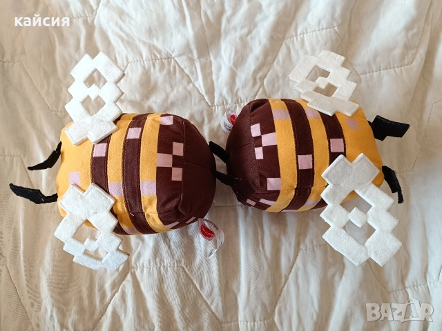 Оригинални Mojang Minecraft пчели , снимка 2 - Плюшени играчки - 52943628