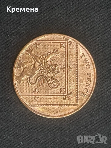 A BRITISH 2016 ELIZABETH II TWO PENCE, снимка 4 - Нумизматика и бонистика - 53280859