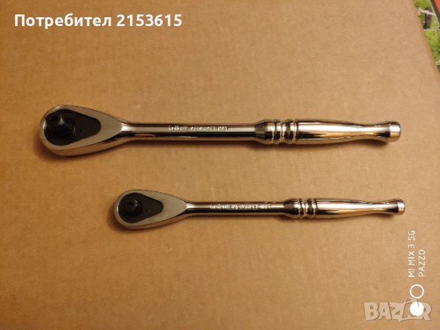 Halfords Advanced 2броя 100зъба 3/8 и 1/2 качествени тресчотки, снимка 2 - Други инструменти - 51190105