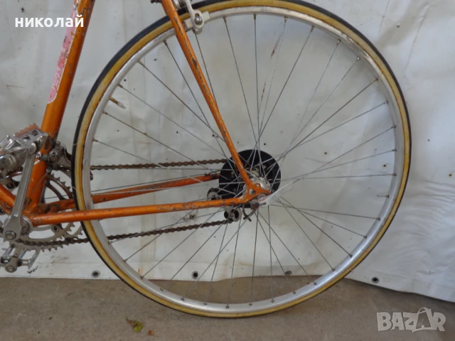 Ретро велосипед марка ХВЗ модел Старт-шосе Москва 1980 28 цола произведен през 1980 г в СССР, снимка 12 - Велосипеди - 50645743