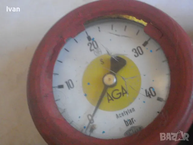 AGA Немски РЕДУЦИР ВЕНТИЛ ЗА АЦЕТИЛЕН С ИСКРОГАСИТЕЛ РЕГУЛАТОР НАЛЯГАНЕ за оксижен горелка резак, снимка 10 - Други инструменти - 47614201