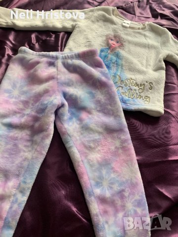 Пухкава пижама frozen, снимка 5 - Комплекти за бебе - 33417930