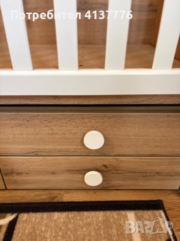 Детско дървено легло, снимка 4 - Бебешки легла и матраци - 52017317