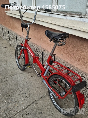 Велосипед сгъваем Балкан / Балканче тип Пони 18 цола Ретро, снимка 5 - Велосипеди - 53047200