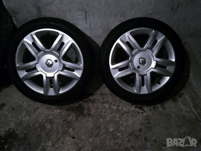 Продавам 3 броя оригинални лети джанти РЕНО- 17 цола;4×100;6,5 j