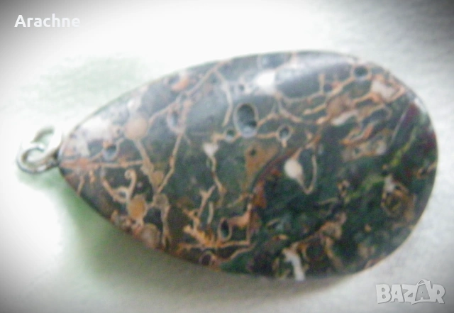 Екстравагантно!-медальон от кости на динозаври-dinobone, снимка 2 - Колиета, медальони, синджири - 53323110