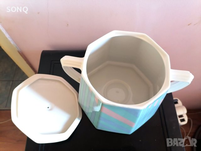 Прекрасен Голям Порцеланов Стар Немски Съд, снимка 6 - Антикварни и старинни предмети - 43780844