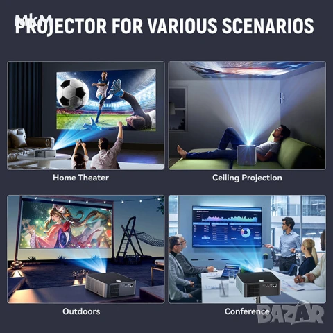 Висок клас прожектор за домашно кино  HYTOBP Y6, снимка 8 - Плейъри, домашно кино, прожектори - 51300125