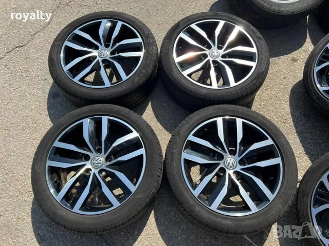 5х112 17 Джанти Volkswagen Golf Caddy Passat Touran 5x112 , снимка 5 - Аксесоари и консумативи - 50947749