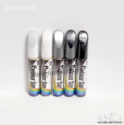 Коректор за автомобилна боя за Skoda 5цвята 12ml, снимка 1