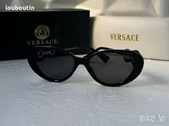Versace 2023 дамски слънчеви очила котка, снимка 6 - Слънчеви и диоптрични очила - 44865320