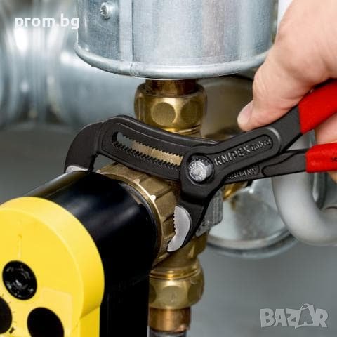 Knipex водопроводни клещи Кобра, Cobra 8701250, 250mm, Германия, снимка 4 - Клещи - 39149558