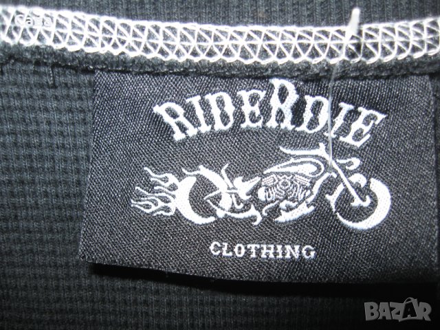 Ватирана блуза RIDER DIE  мъжка,Л-ХЛ