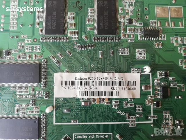 Видео карта ATi Radeon Sapphire R9250 128MB DDR 128bit AGP, снимка 9 - Видеокарти - 47980003