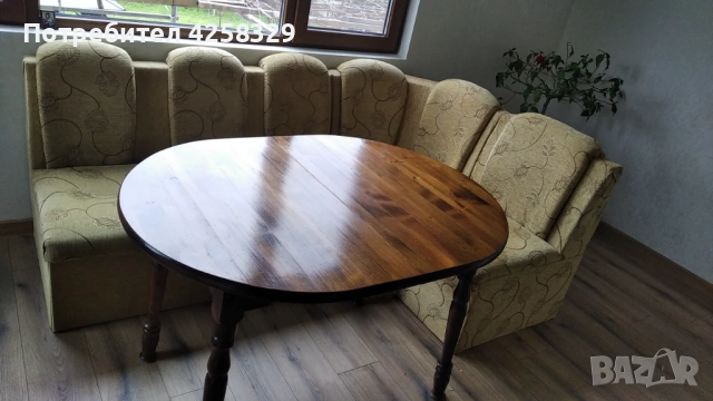 Разтегателен кухненски ъгъл, снимка 7 - Дивани и мека мебел - 53395314