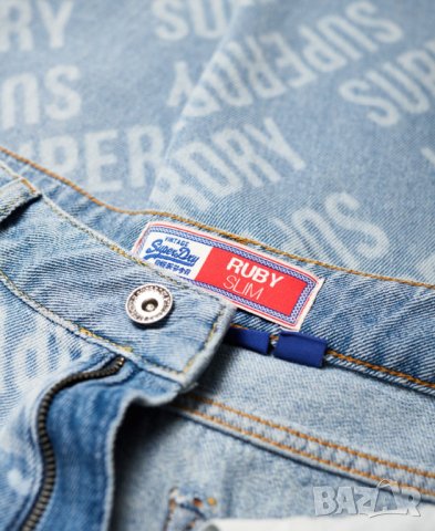 Нови дънки Superdry Ruby slim jeans, снимка 4 - Дънки - 43772676