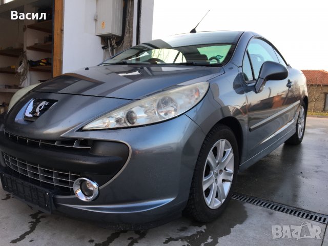 Peugeot 207 cc Cabriolet 1.6 16V 120к.с Пежо 207 Кабрио 1.6 16В 120к.с pejo на части!, снимка 3 - Автомобили и джипове - 32316076