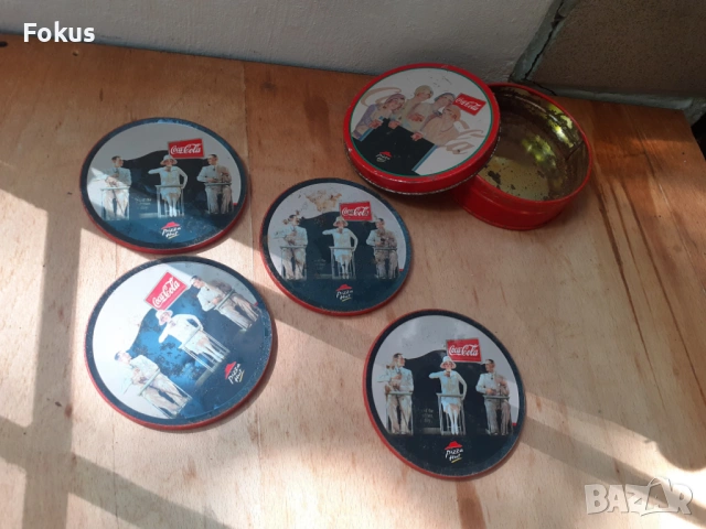 Coca Cola Кока Кола стари колекционерски подложки за чаши