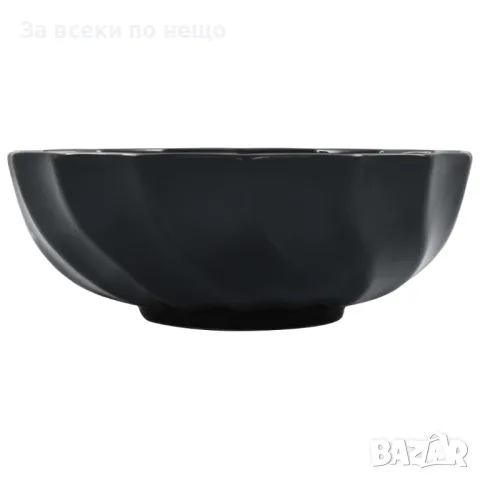 Мивка, 46x17 см, Керамична, Черна Код P556, снимка 5 - Мивки - 50425188