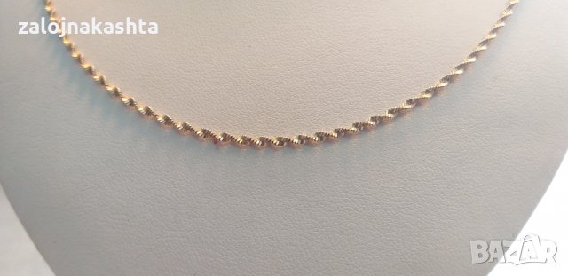 Сребърен синджир-2,72гр/925, снимка 3 - Колиета, медальони, синджири - 28626626