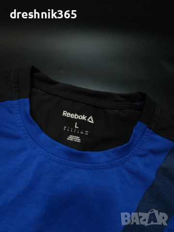 Reebok PlayDry Тениска/Мъжка L, снимка 5 - Тениски - 44855485