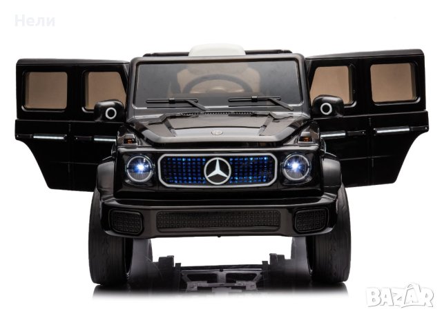 Акумулаторен джип Mercedes EQG Electric G-Class 12V, снимка 4 - Детски велосипеди, триколки и коли - 43446742