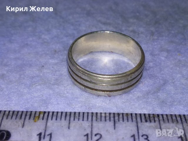 Стар СРЕБЪРЕН СТИЛНО ОРНАМЕНТИРАН ПРЪСТЕН ВИСОКА ПРОБА СРЕБРО Тип ХАЛКА 40117, снимка 13 - Антикварни и старинни предмети - 43226964