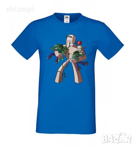 Мъжка тениска Iron Golem,Minecraft,Игра,Забавление,подарък,Изненада,Рожден Ден., снимка 4 - Тениски - 36494941