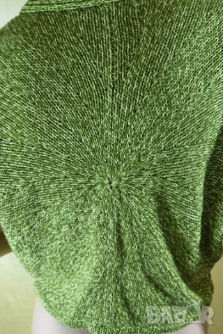 Betty Jackson дамска жилетка зелена лен и памук, снимка 6 - Жилетки - 33324522