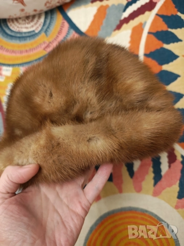 Дамска шапка ракун намален