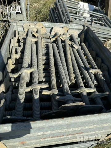 Ново поцинковано рамково скеле 1000кв. , снимка 3 - Строителни материали - 53023337