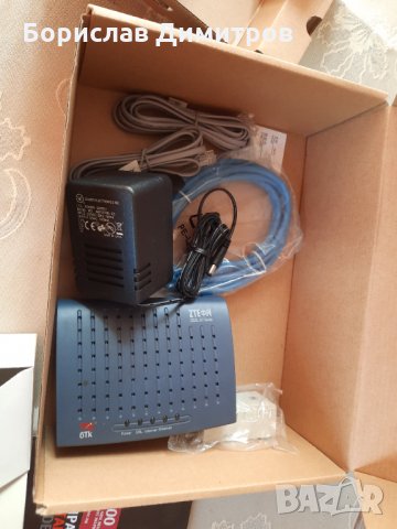 Продавам нов неползван модем ZXDSL 831, снимка 6 - Мрежови адаптери - 33348818