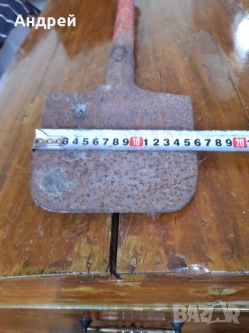 Стара лопата,лопатка #4, снимка 6 - Антикварни и старинни предмети - 37177846