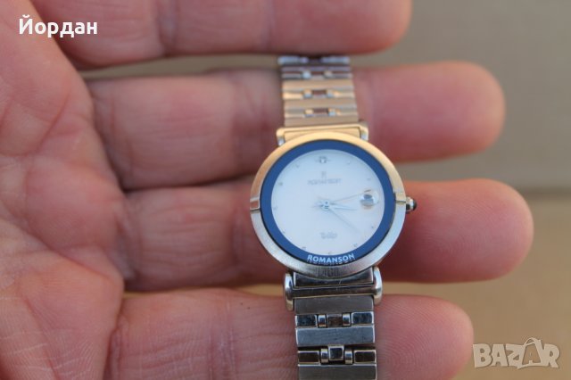 Швейцарски дамски часовник ''Romanson Tulip'' , снимка 2 - Дамски - 43836923