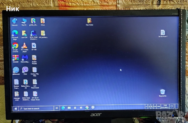 Монитор за настолен компютър , снимка 2 - Монитори - 52788824