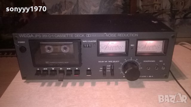 WEGA JPS 351 C-1 HIFI MADE IN WEST GERMANY-ВНОС ХОЛАНДИЯ, снимка 11 - Декове - 27780123