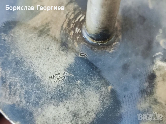 Свещник посребрен руски, снимка 5 - Антикварни и старинни предмети - 51190414