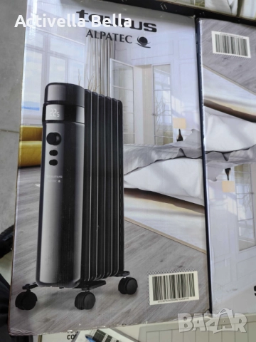 Маслен радиатор Taurus Agadir Malbork 1500W/2500W– мощно отопление с ECO режим, програмируем таймер , снимка 6 - Радиатори - 52096987